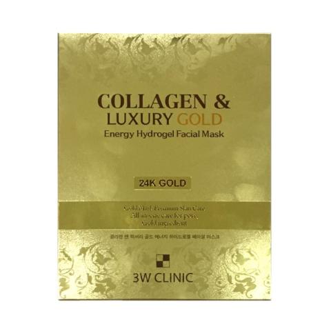 3W Clinic - Masque facial hydrogel au collagène et à l'énergie