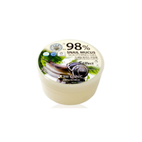 3W Clinic - Snail Mucus Gel apaisant - 300g