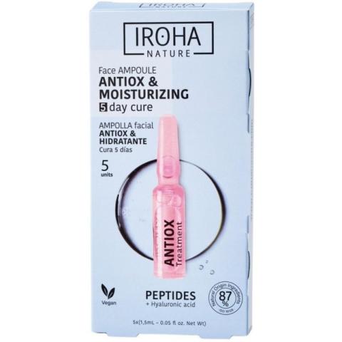 5 ampoules anti-oxydantes & hydratantes Iroha Nature 1,5ML