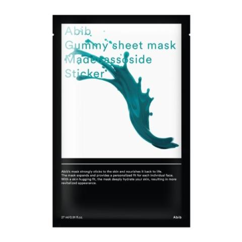 Abib - Masque en feuille gommeuse - 3pièces - Madecassoside Sticker