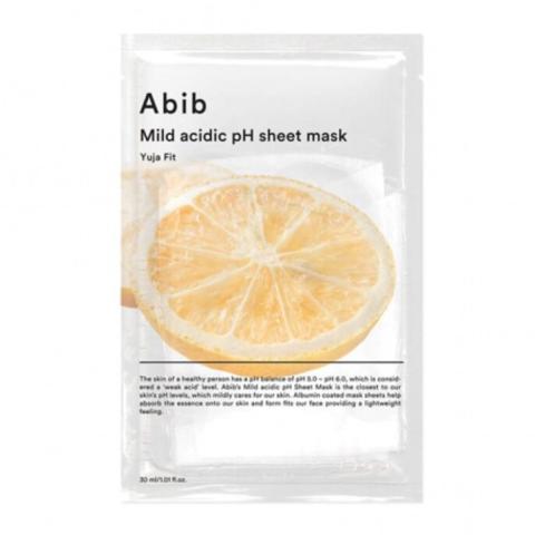 Abib - Mild Acidic pH Masque en drap - Yuja Fit - 10pièces Abib - Mild Acidic pH Masque en drap - Yuja Fit - 10pièces