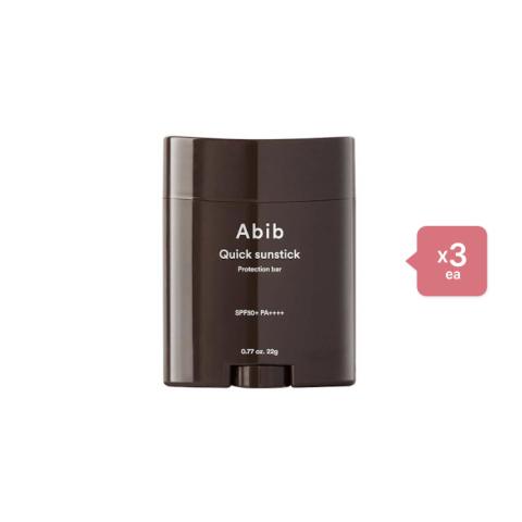 Abib Quick Sunstick Protection Bar SPF50+ PA++++ - 22g (3ea) Set Abib Quick Sunstick Protection Bar SPF50+ PA++++ - 22g (3ea) Set