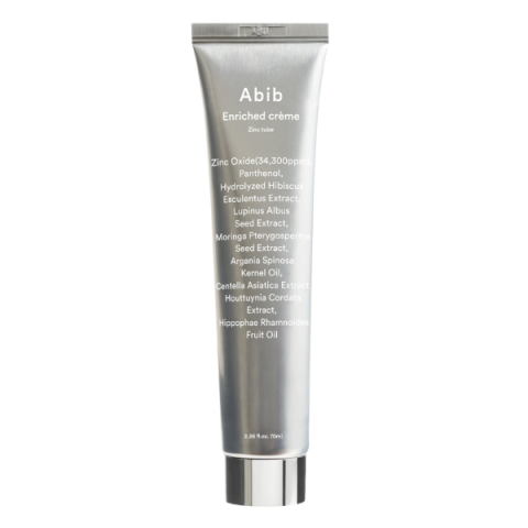 Abib - TUBE CRÈME ENRICHIE EN ZINC - 70ml Abib - TUBE CRÈME ENRICHIE EN ZINC - 70ml