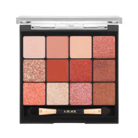 A.Black - Glam Change Multi Palette - 14.4g - 02 Rich Rose