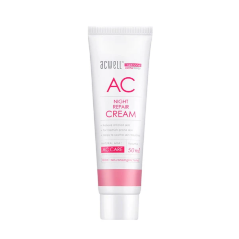 ACWELL - Crème réparatrice de nuit AC 50ml - 50ml