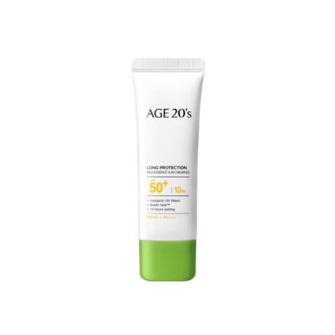 Age 20's - Crème Solaire Longue Protection Mild Essence SPF50 + PA Age 20's - Crème Solaire Longue Protection Mild Essence SPF50 + PA