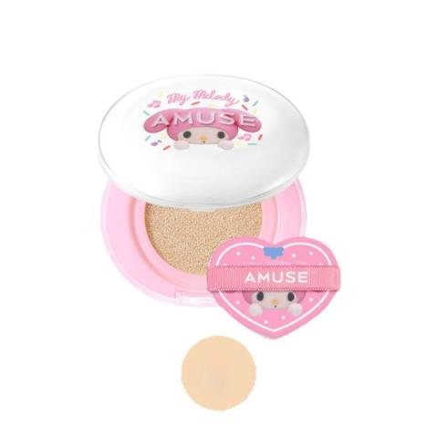 Amuse - Coussin perfecteur de peau céramique SPF40 PA++ (Édition spéciale My Melody &amp; Kuromi) - 15g - 02 Healthy