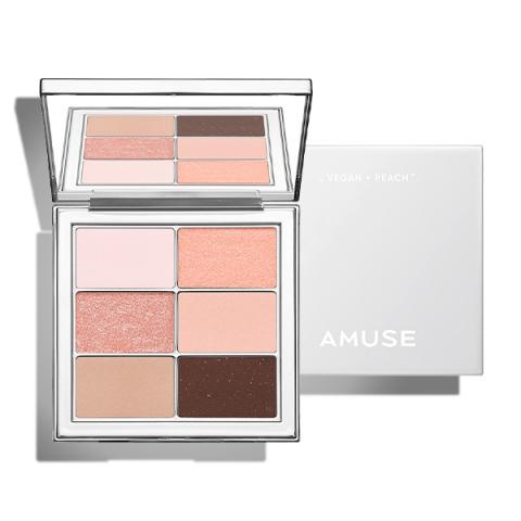 Amuse - Palette Sheer Eye Vegan - 1.6g*6 - 03 Sheer Peach Amuse - Palette Sheer Eye Vegan - 1.6g*6 - 03 Sheer Peach