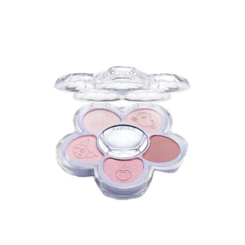 Amuse - Palette pour les yeux Flora (Édition spéciale My Melody & Kuromi) - 4.5g - 02 Roserina Amuse - Palette pour les yeux Flora (Édition spéciale My Melody & Kuromi) - 4.5g - 02 Roserina