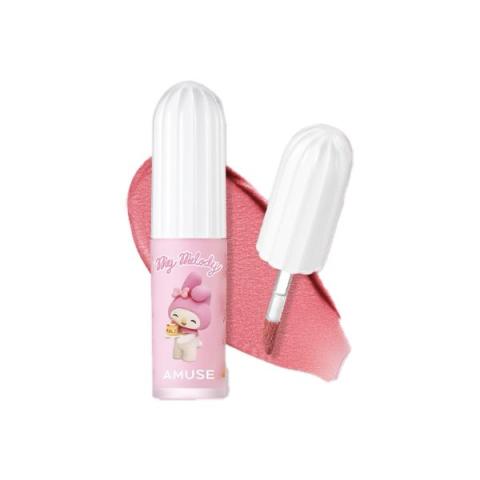 Amuse - Teinte velours poudré (Édition spéciale My Melody &amp; Kuromi) - 3.3g - 06 Rose Cherry