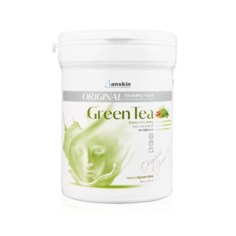 Anskin - Masque modelant - (240g) - Thé vert Anskin - Masque modelant - (240g) - Thé vert