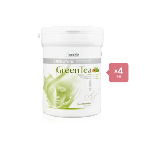 Anskin - Modeling Mask - (240g) - Green Tea (4ea) Set (New)