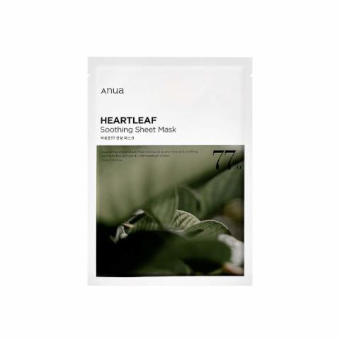 ANUA - Heartleaf 77% masque en feuille apaisant - 1pièce
