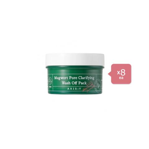 AXIS-Y - Mugwort Pore Clarifying Wash Off Pack - 100ml (8ea) Set AXIS-Y - Mugwort Pore Clarifying Wash Off Pack - 100ml (8ea) Set