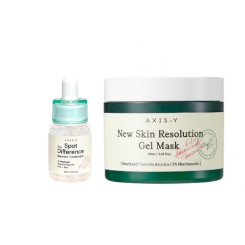 AXIS-Y New Skin Resolution Gel Mask X Spot The Difference Blemish...