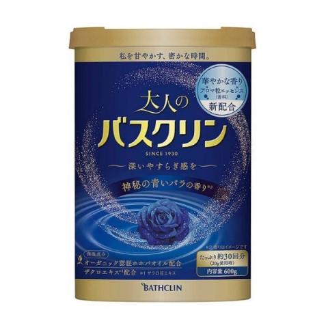 BATHCLIN - Premium Adult Sel de Bain - Rose Bleue - 600g