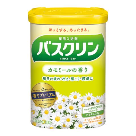 BATHCLIN - Sel de bain - Camomille - 600g