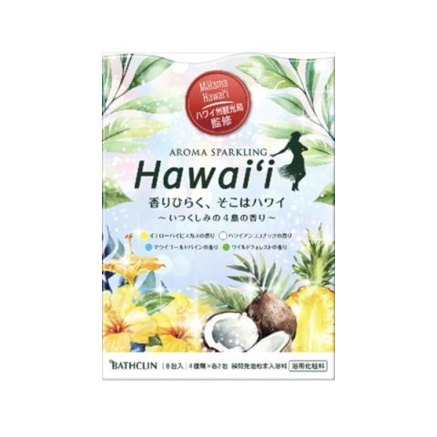 BATHCLIN - Sel de bain d'Hawaï pétillant Aroma - 30g X 8