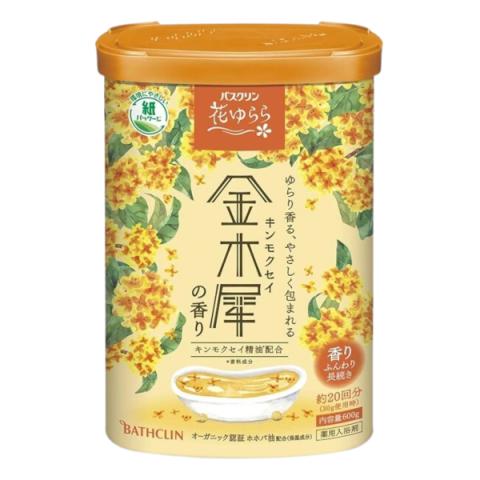 BATHCLIN - Sel de bain Hana Yurara - 600g - Osmanthus