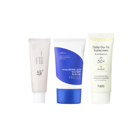 BEAUTY OF JOSEON X Isntree X PURITO Sun Care Set