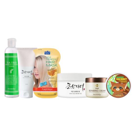 BEAUTY OF JOSEON x PUREDERM x Secret Key Coffret Réparation BEAUTY OF JOSEON x PUREDERM x Secret Key Coffret Réparation