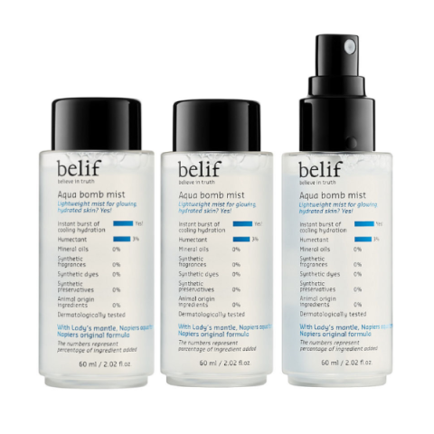 Belif - Aqua Bomb Brume - 60ml*3pièces