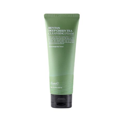 Benton - Mousse nettoyante au thé vert profond - 120g Benton - Mousse nettoyante au thé vert profond - 120g