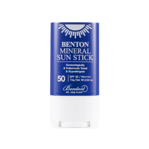 Benton - Stick solaire minéral (SPF50 + PA ++++) - 15g