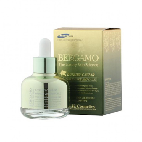 Bergamo - The Luxury Skin Science Ampoule de luxe pour le soin des