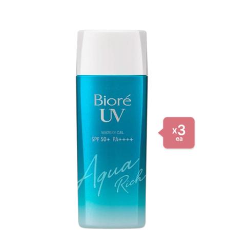Biore - Set UV Aqua Rich Watery Gel (3ea)