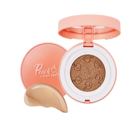 Black Rouge - Peach Cover Velvet Cushion - 14g - CP02 Apricot Tok Tok