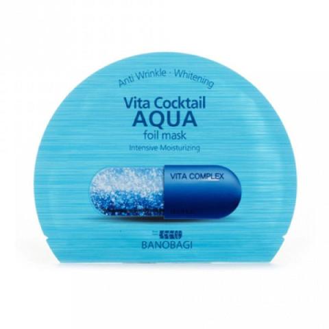 BNBG - Vita Masque en feuille de cocktail - Aqua - 10pièces BNBG - Vita Masque en feuille de cocktail - Aqua - 10pièces