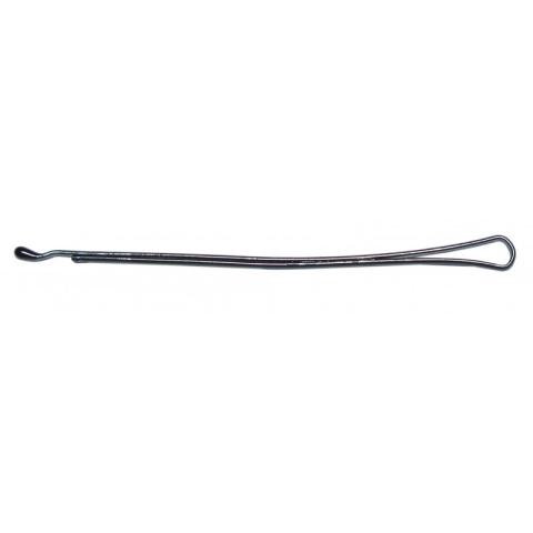 Boite 250g pinces droites noires 7cm Boite 250g pinces droites noires 7cm
