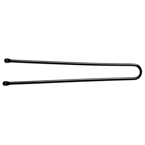 Boite 500g épingles droites perlées noires 4.5cm