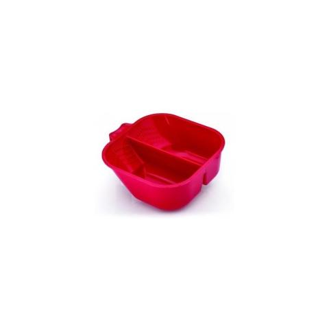 Bol gradué en caoutchouc antidérapant et double espace rouge 700ML Bol gradué en caoutchouc antidérapant et double espace rouge 700ML