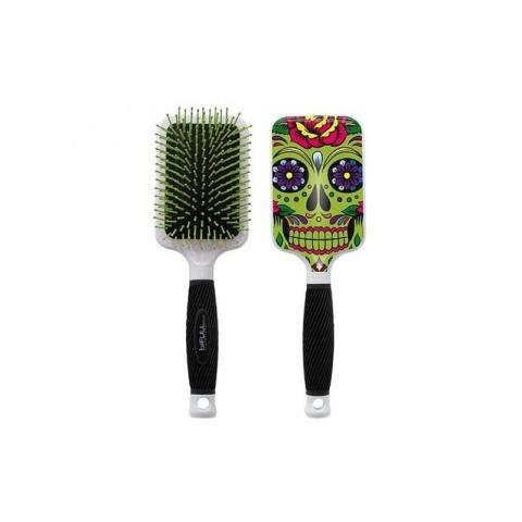 Brosse raquette Crâne verte Brosse raquette Crâne verte