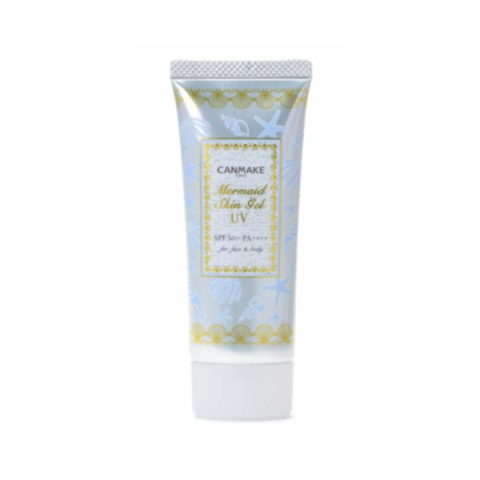 Canmake - Gel Peau de Sirène UV SPF 50+ PA++++ - 40g - 02 Blanc