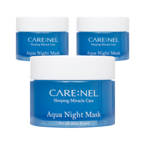 CARE:NEL - Ensemble de masques Aqua Night - 15ml*3ea