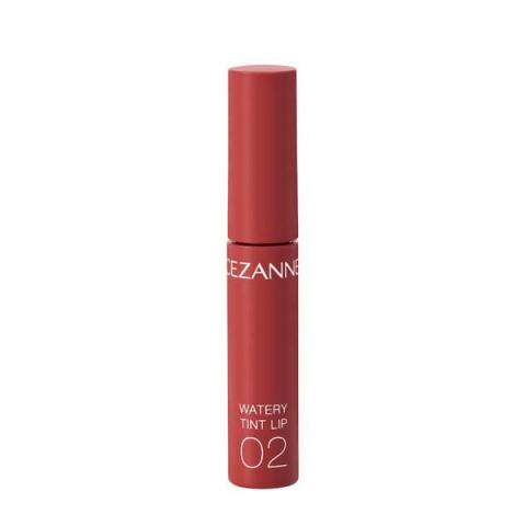 CEZANNE - Watery Tint Lip - 4g - 02 Coral Red