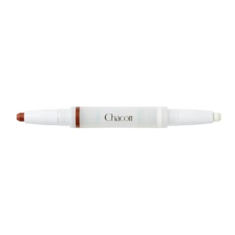 Chacott - Crayon Double Multi - 1.6g - 420 Sequoia x Pure White