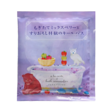 CHARLEY - Sel de bain sommelier - 40g - Mixed Berry & Grated Apple
