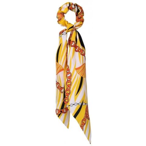 Chouchou foulard jaune Stella Green