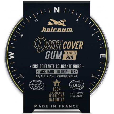 Cire coiffante noire Hairgum 80g