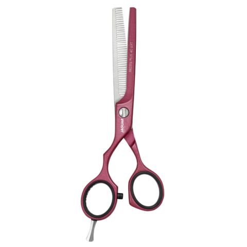 Ciseaux gauchers offset Pastell Plus Berry 5.25" Jaguar
