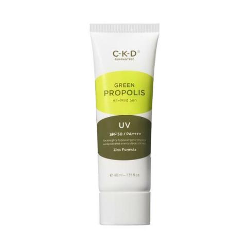 CKD - Green Propolis All Mild Sun UV SPF50 PA++++ - 40ml CKD - Green Propolis All Mild Sun UV SPF50 PA++++ - 40ml
