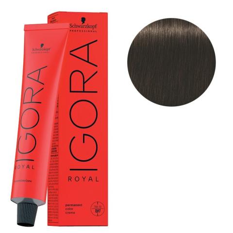 Coloration Igora Royal 3-65 châtain foncé marron doré 60ML Coloration Igora Royal 3-65 châtain foncé marron doré 60ML