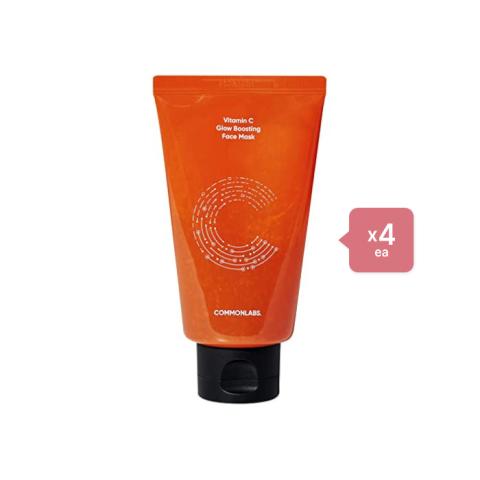COMMONLABS Vitamin C Glow Boosting Face Mask - 120ml (4ea) Set COMMONLABS Vitamin C Glow Boosting Face Mask - 120ml (4ea) Set