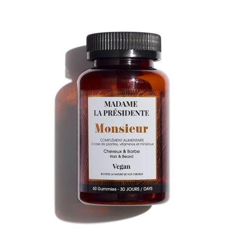 Compléments alimentaires cheveux & barbe Monsieur Madame La Présidente