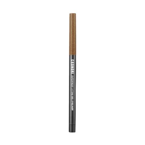 COSNORI - Superproof Fitting Gel Eyeliner - 0.13g - 04 Peanut Brown