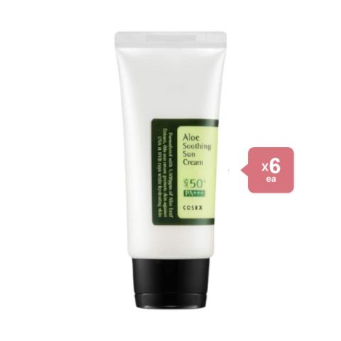 COSRX Aloe Soothing Crême solaire (6ea) Set COSRX Aloe Soothing Crême solaire (6ea) Set